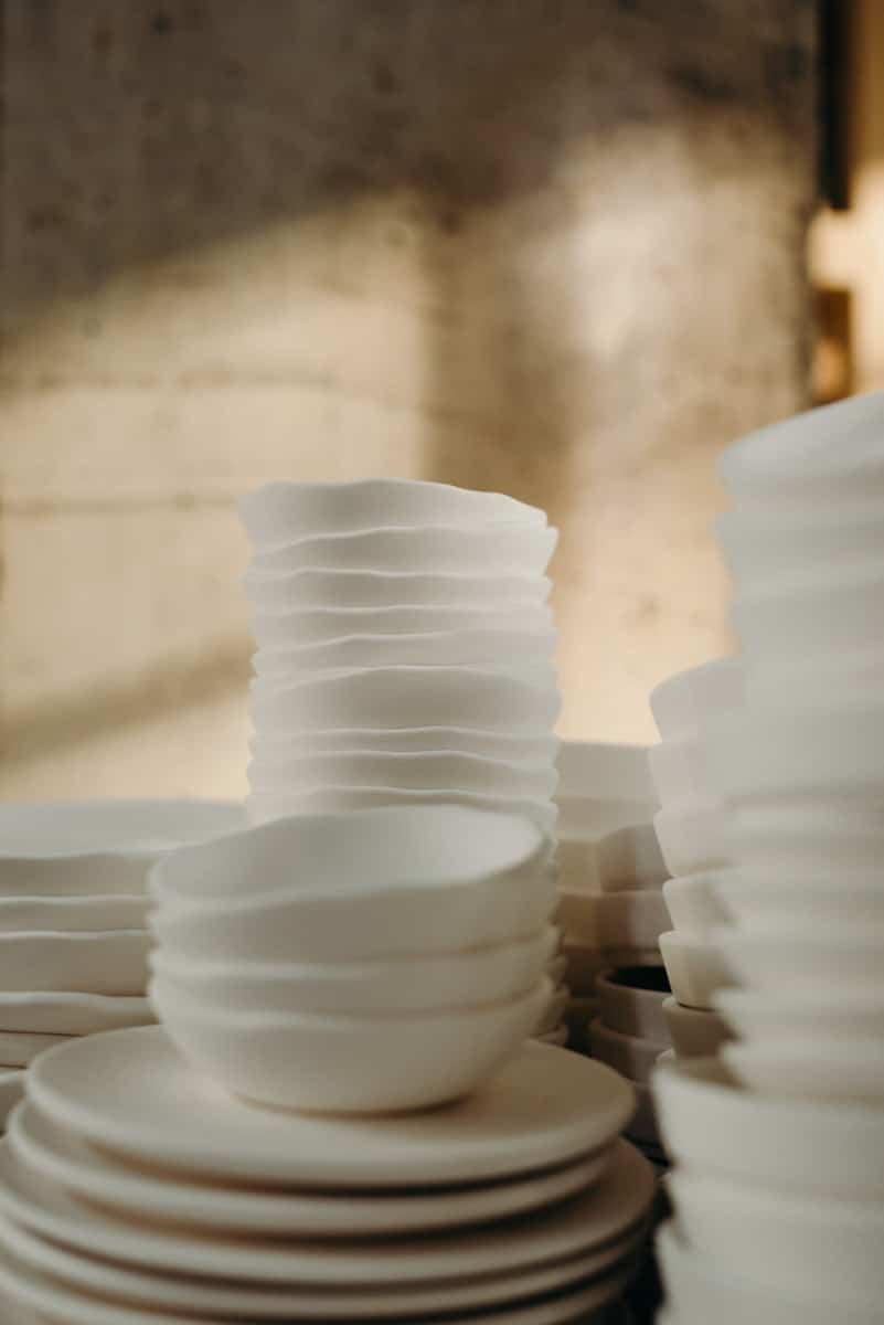 Photo Of White Ceramic Bowls