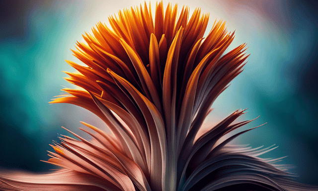 An image showcasing a close-up of a chicory root, vibrant in color and texture, with a transparent overlay displaying the exact amount of potassium present in the root