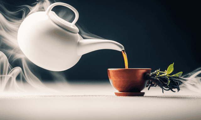 An image capturing the art of steeping Oolong tea