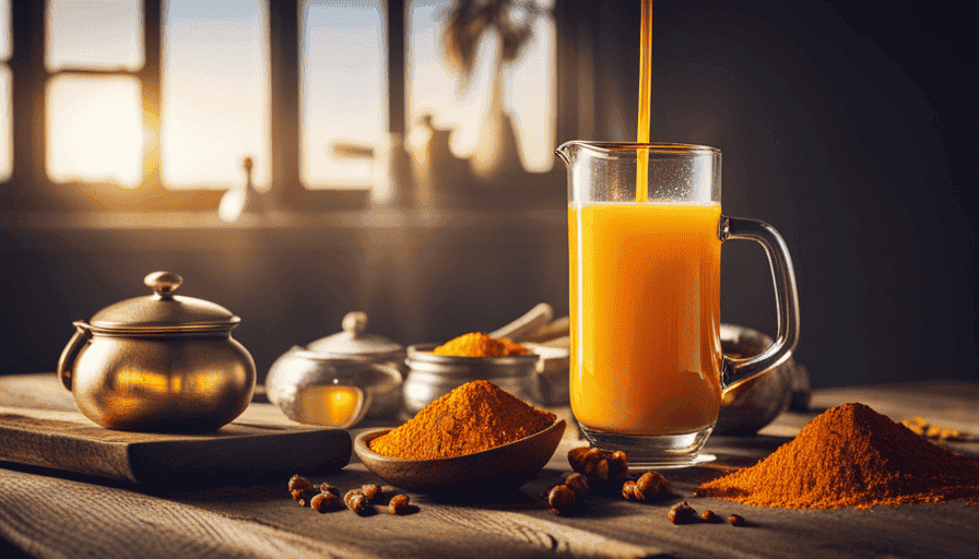 An image that showcases a serene morning scene with a sunlit kitchen