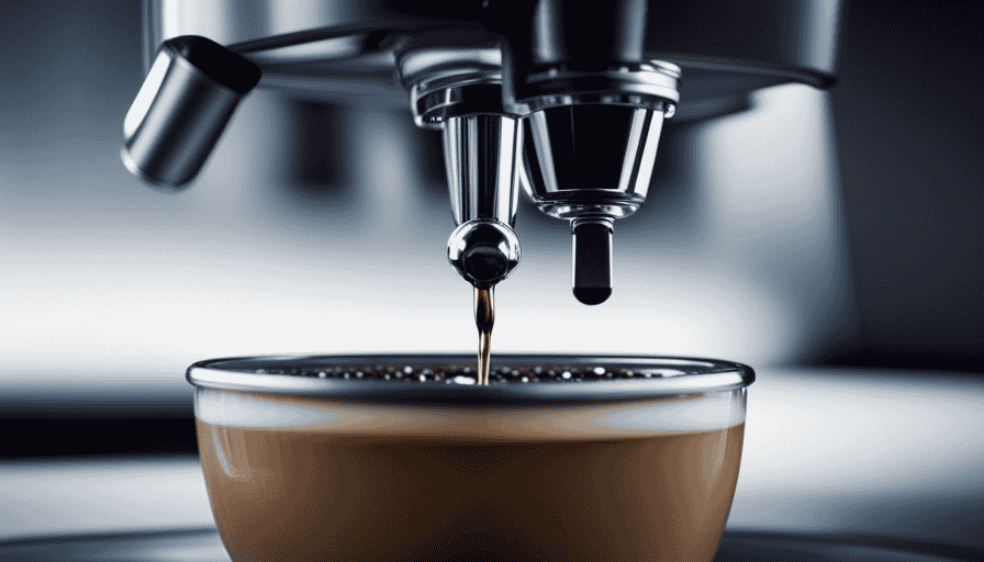 the essence of the Cafelat Robot: A sleek, chrome lever espresso machine that evokes nostalgia