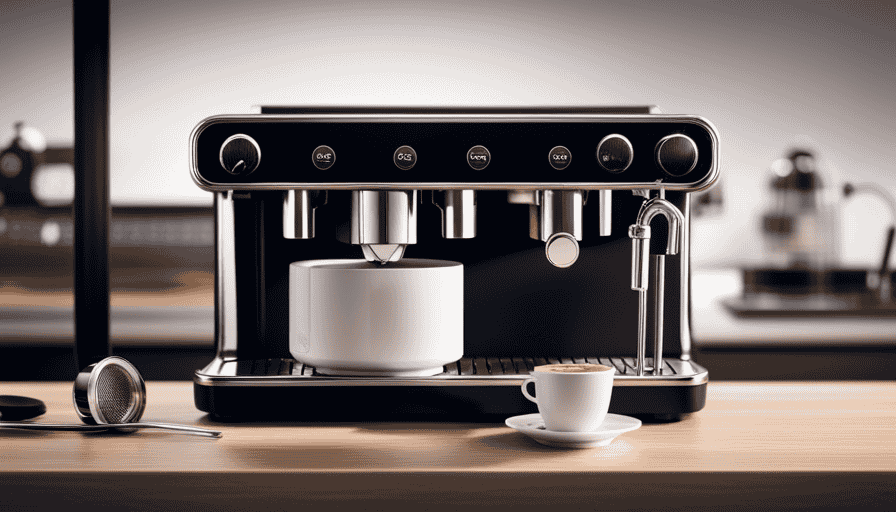 An image capturing the elegance of the Didiesse Frog Espresso Machine, showcasing its sleek design, vibrant color options, and innovative coffee pod system that promises a rich and aromatic cup of coffee