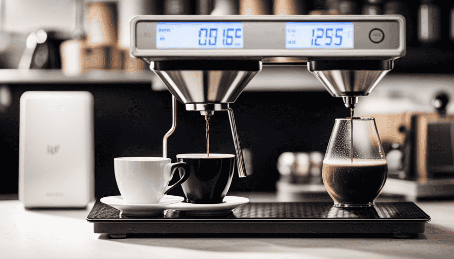 ECORELAX Digital Coffee Scale Rechargeable Pour-Over Coffee Scale