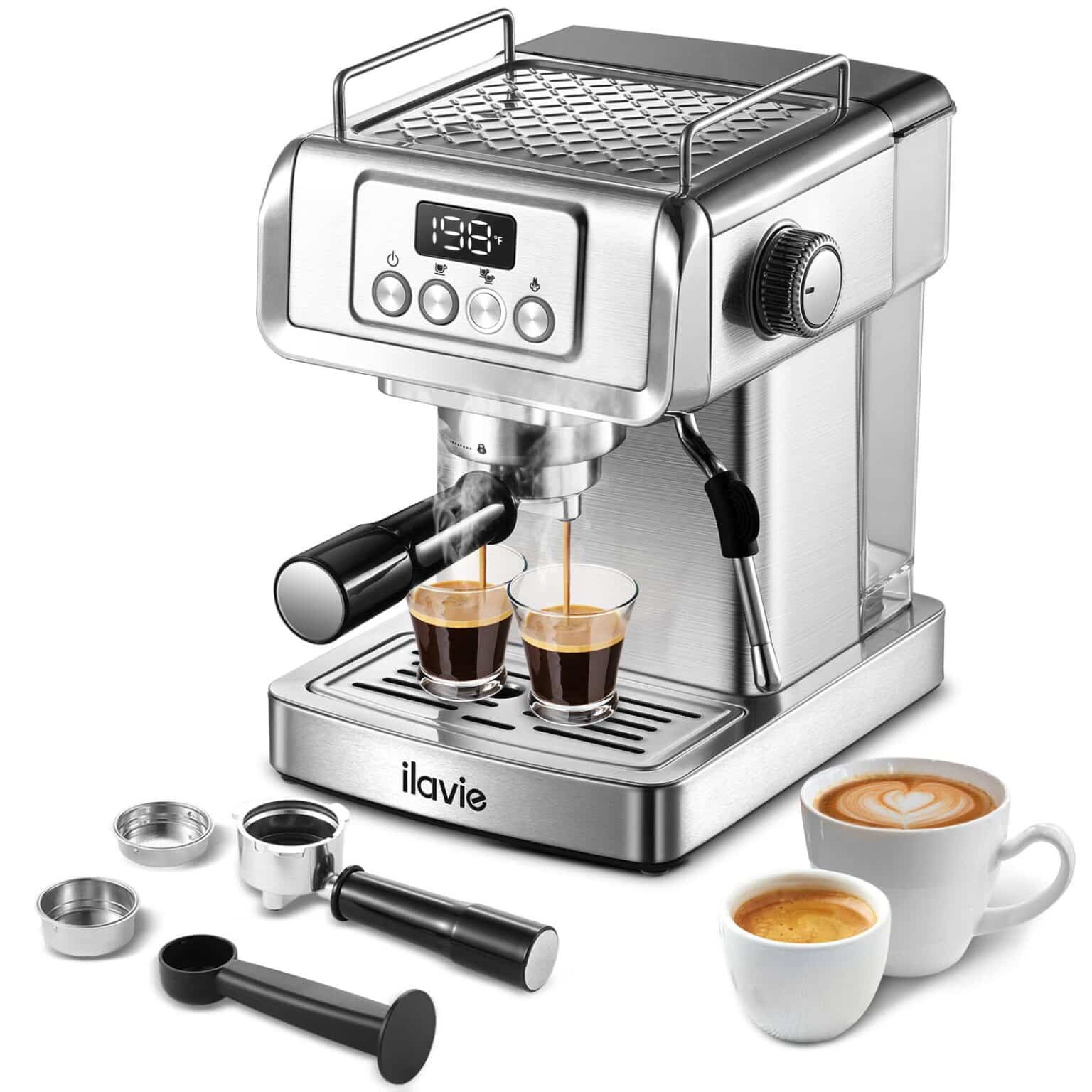 ILAVIE 20 Bar Espresso Machine Review (2024) Cappuccino Oracle