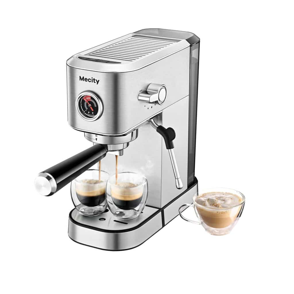 Mecity 20 Bar Espresso Machine Review (2024) Cappuccino Oracle