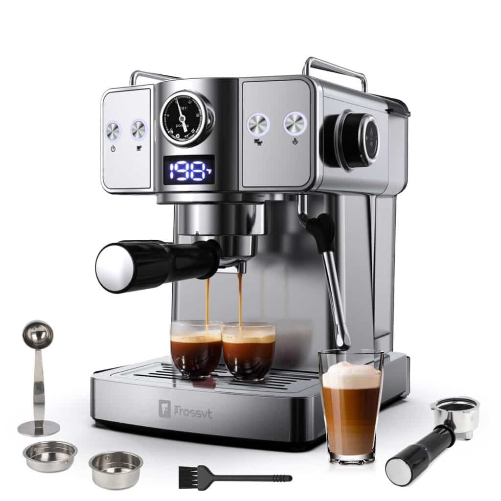 Frossvt Espresso Machine Review (2024) Cappuccino Oracle