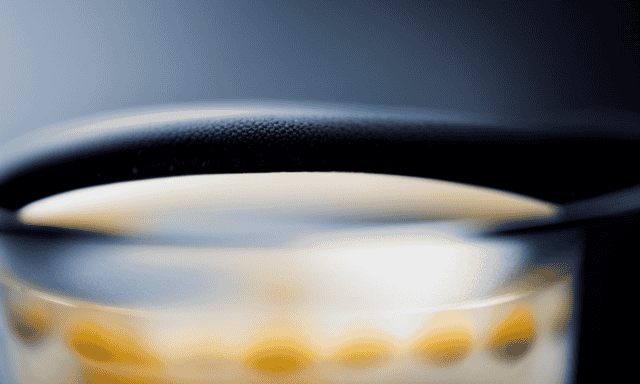 An image capturing a translucent glass filled with golden-hued oolong bubble tea