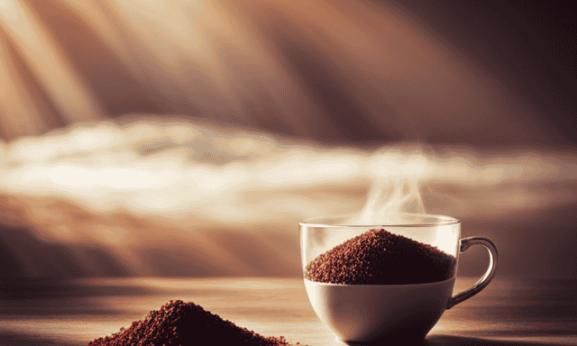 An image that captures the essence of red rooibos