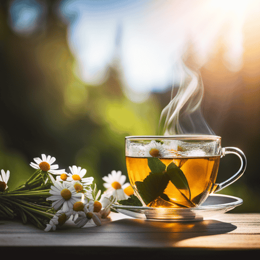 An image capturing the soothing essence of herbal tea for bronchitis relief