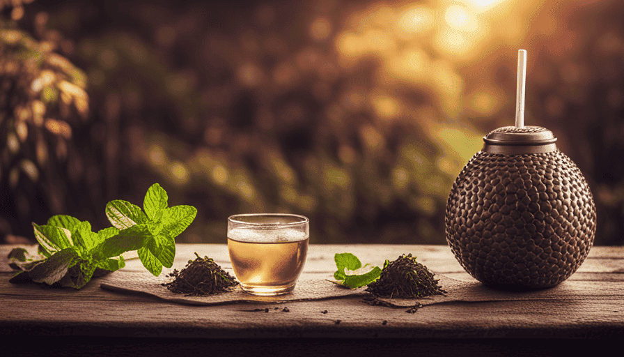 An image that showcases Paraguayans' cold herbal tea tradition
