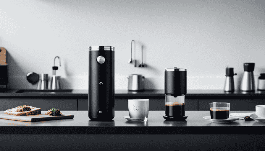 An image showcasing the Wilfa Uniform Coffee Grinder, emphasizing its exceptional quality and Scandinavian design