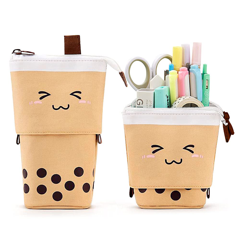 Boba Cute Standing Pencil Case