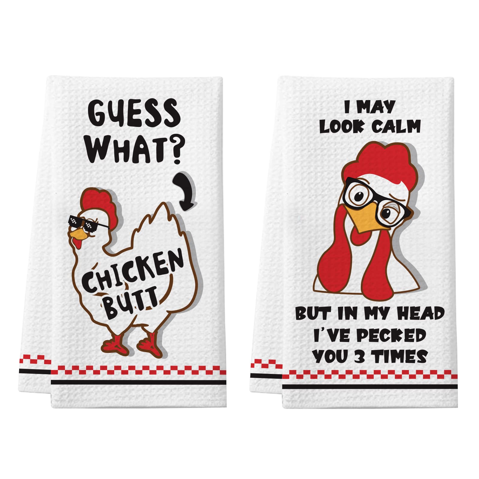 Funny Chicken Kitchen Towel