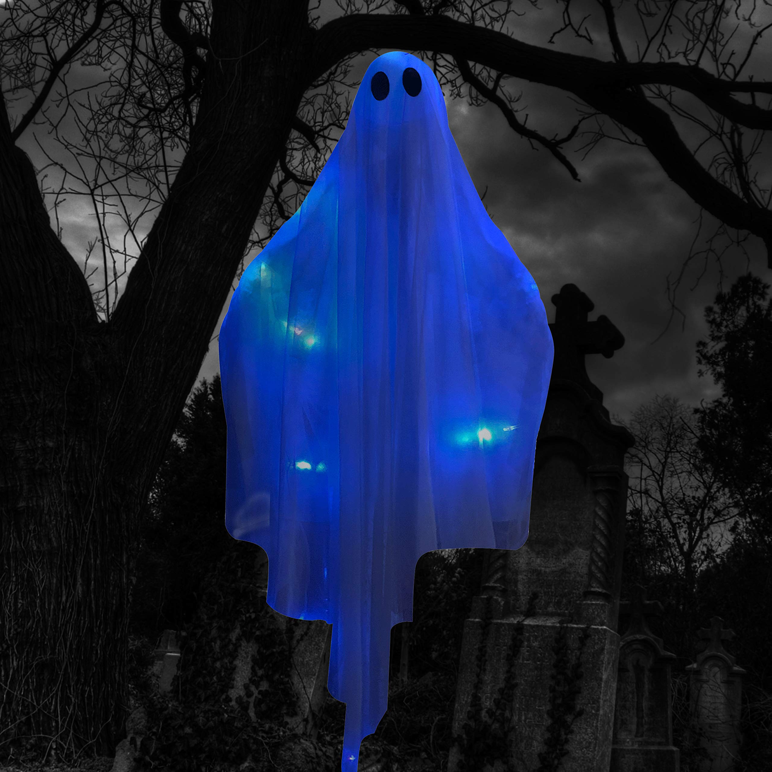 JOYIN Halloween Hanging Light up Ghost