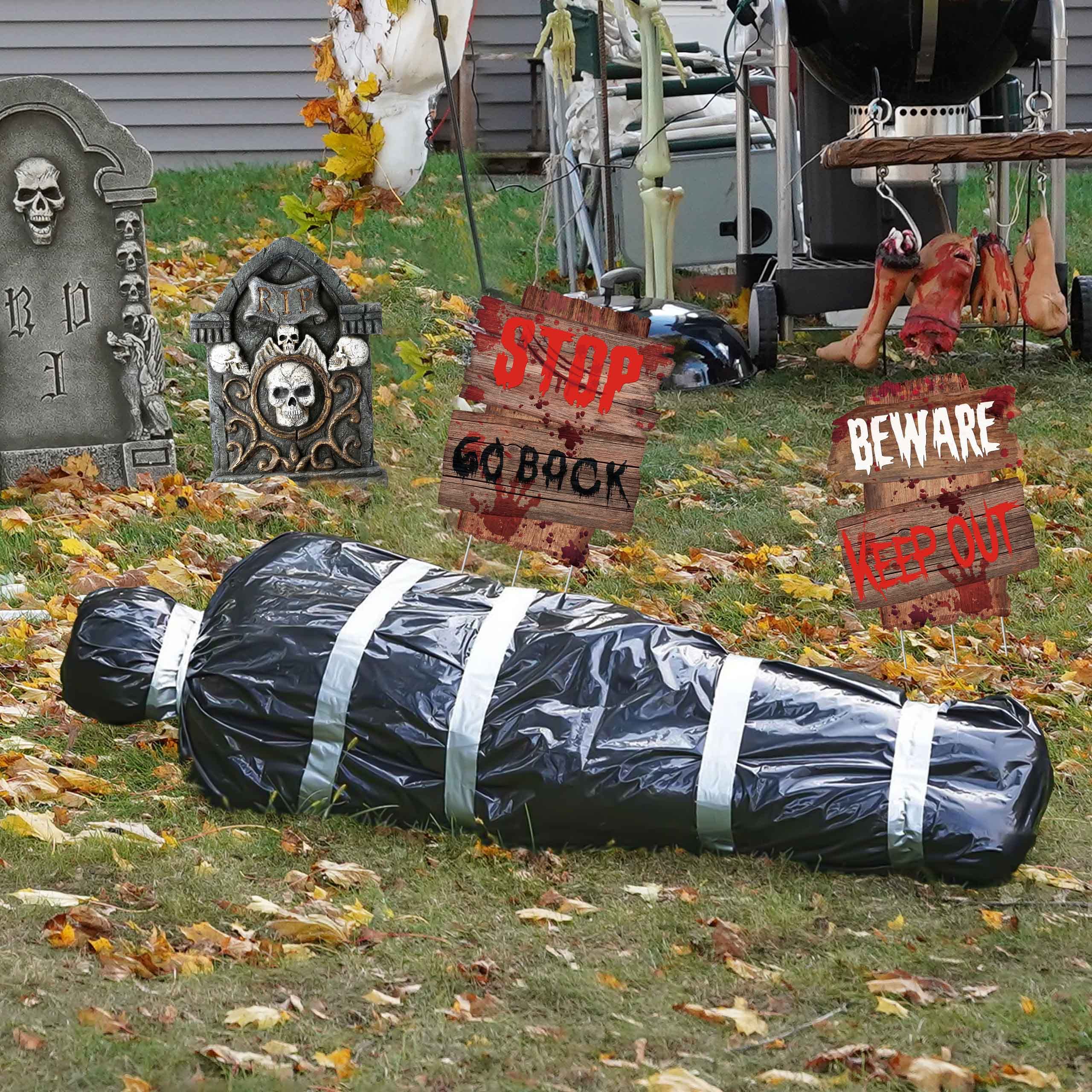 5ft Hanging Corpse Dead Victim Props Halloween Decorations