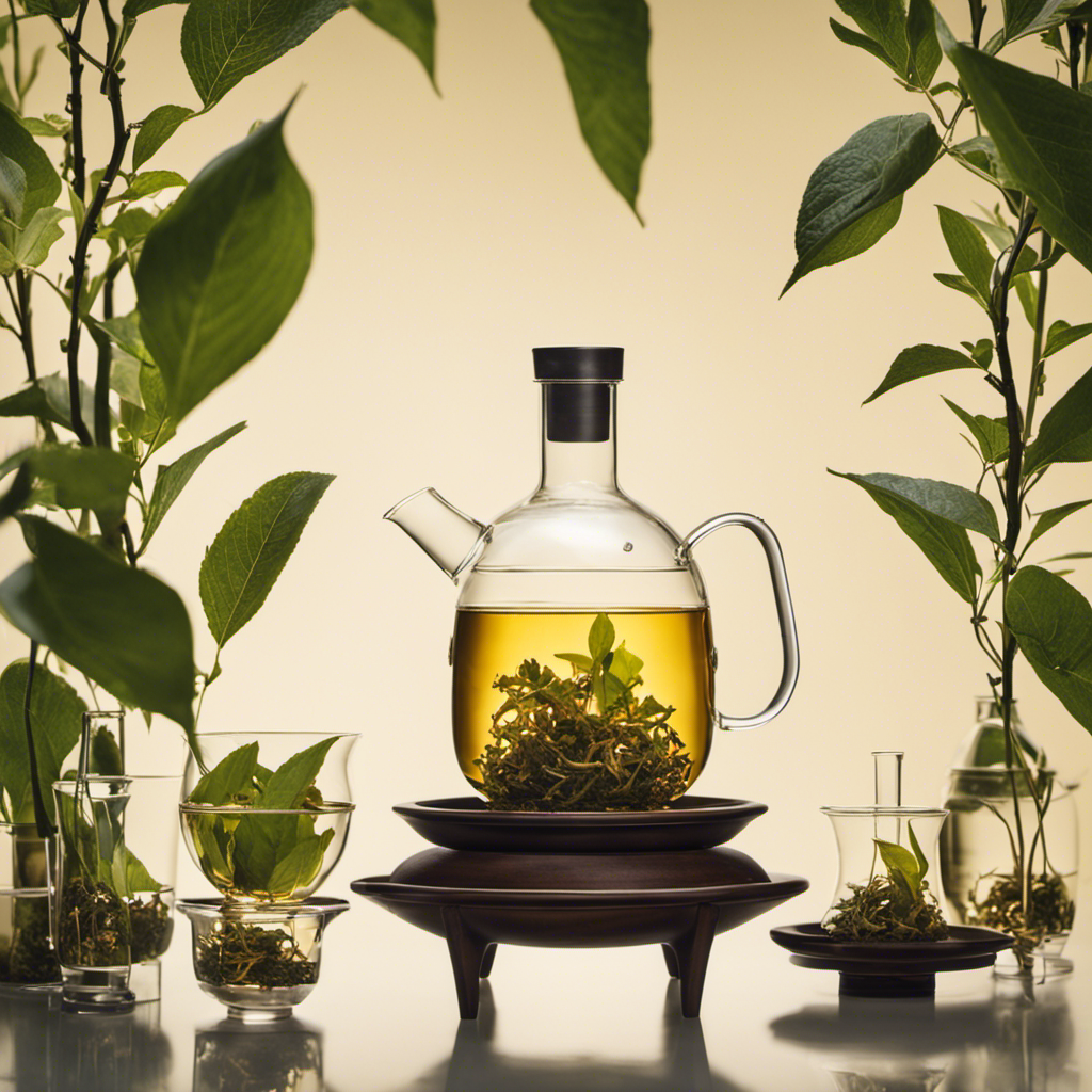 An image that showcases the art of crafting Formosa Oolong Tea essential oil