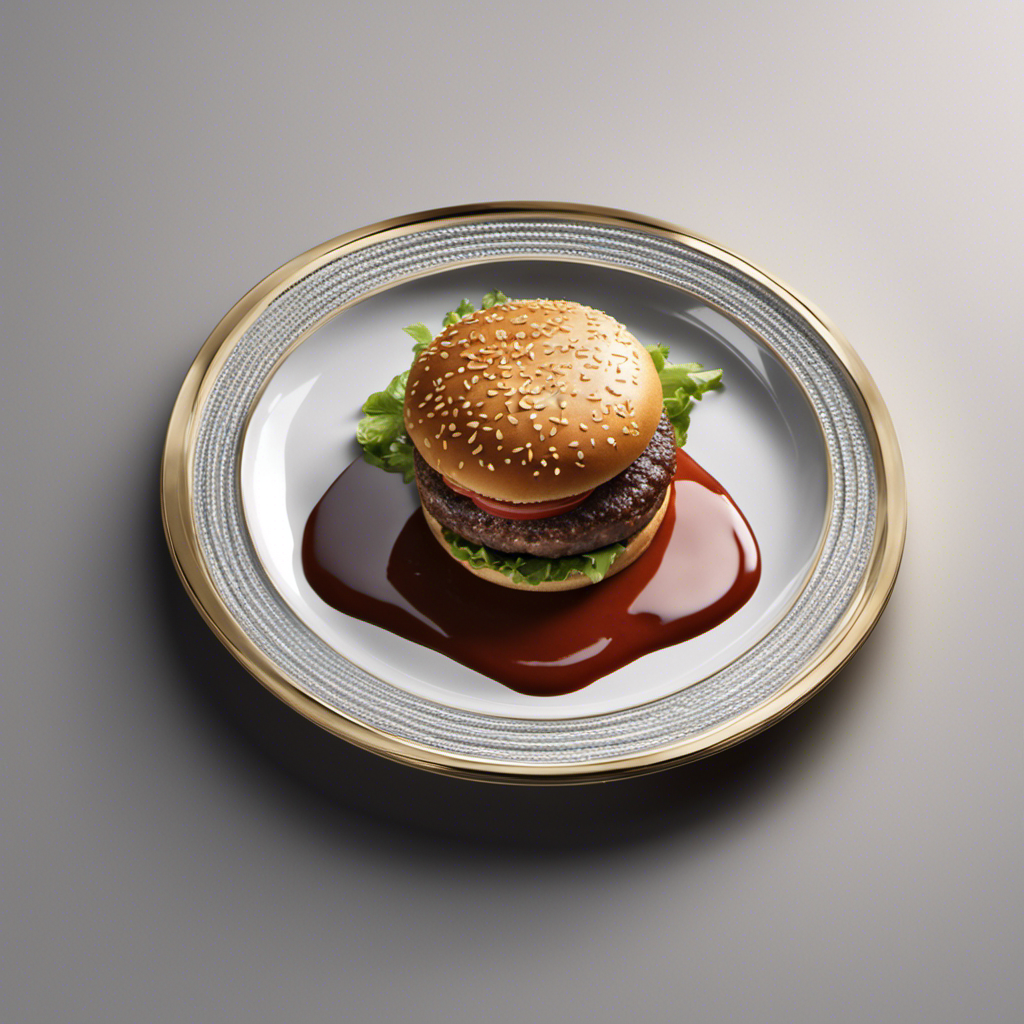 An image that showcases a 3 oz hamburger patty, visually depicting the precise amount of fat it contains by representing it in teaspoons