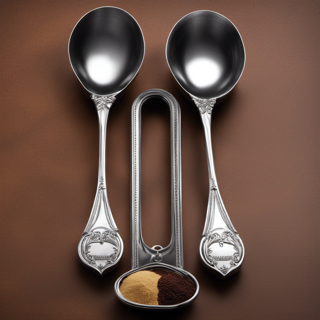An image showcasing two identical measuring spoons side by side