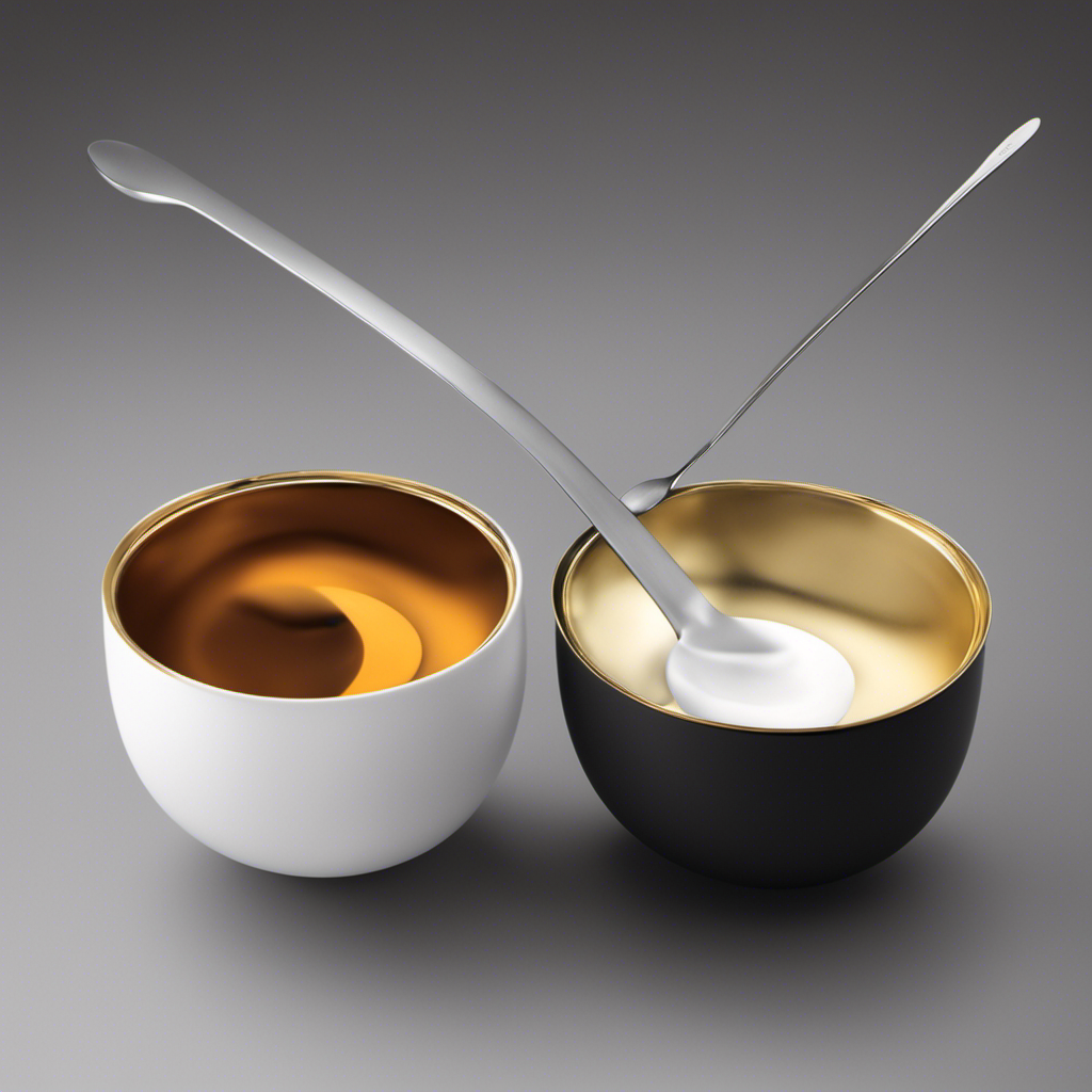 An image showcasing a precise measurement conversion between 1/2 a tablespoon and teaspoons
