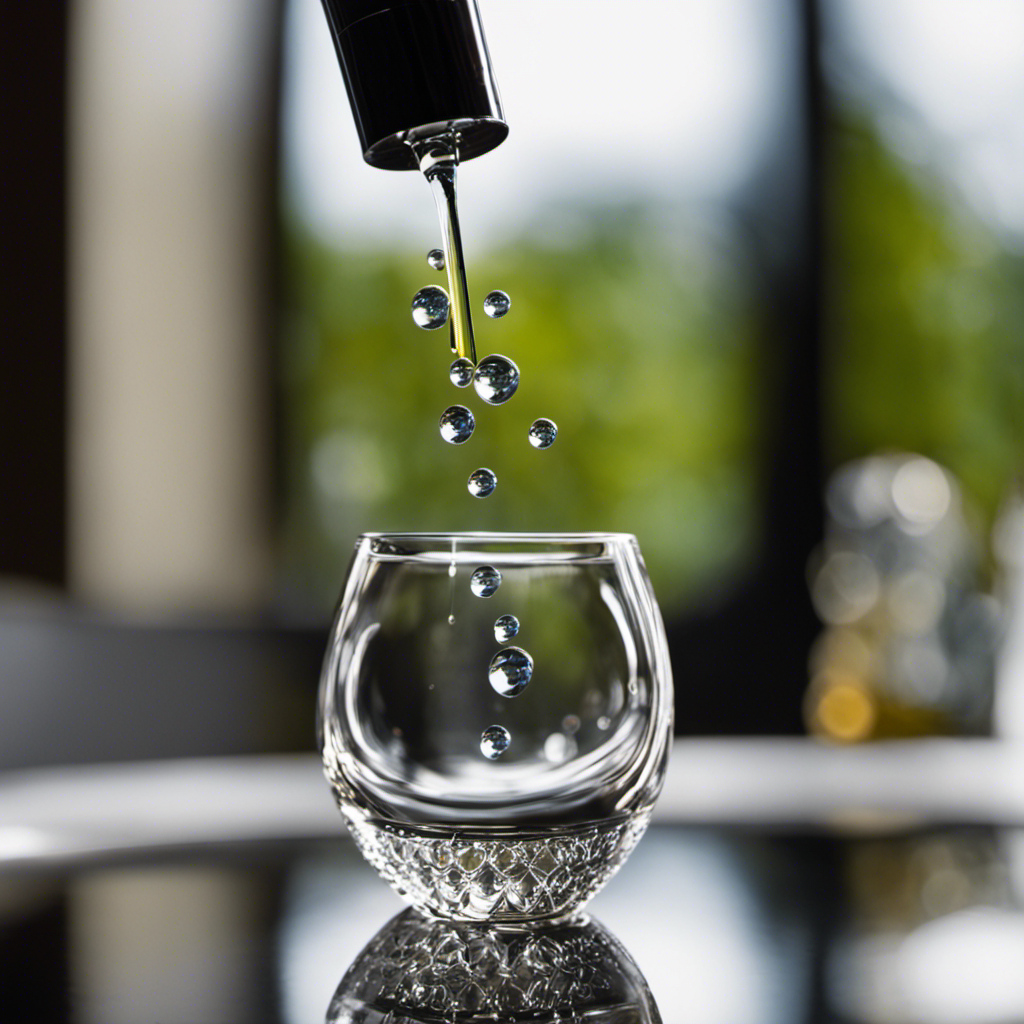 An image capturing a clear glass dropper filled with 30 liquid droplets delicately falling into a teaspoon, showcasing the precise measurement