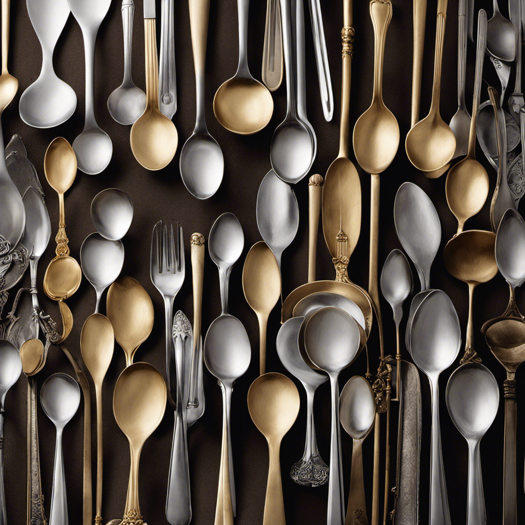 An image showcasing six meticulously measured and neatly arranged teaspoons, coming together harmoniously in a symmetrical pattern, inviting readers to explore the concept of quantity and ponder the significance behind this seemingly simple yet intriguing measurement