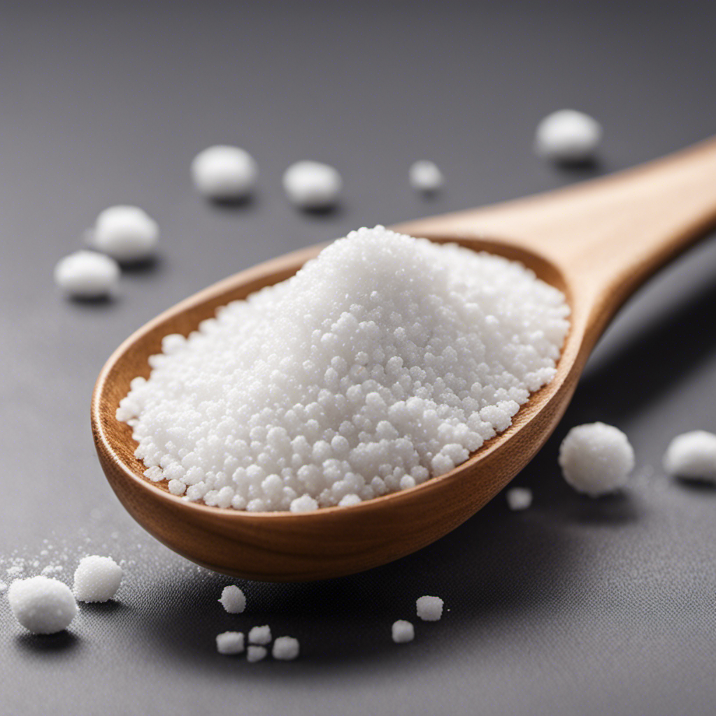An image illustrating 6g of sugar in teaspoons