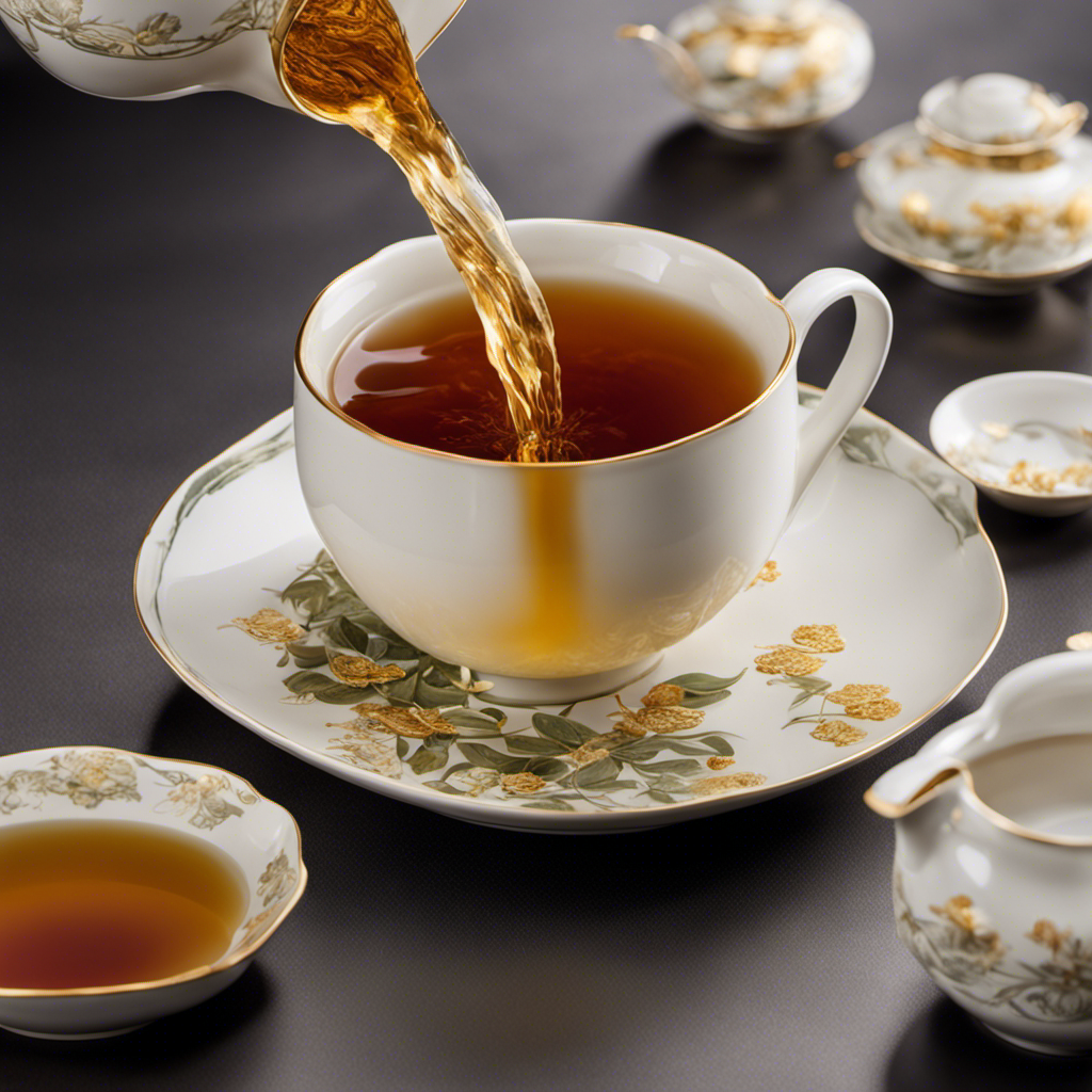 An image capturing the art of brewing Oolong tea