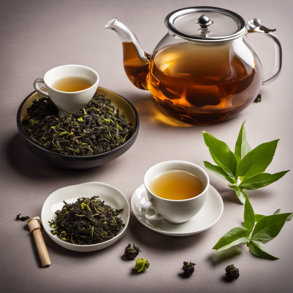 An image capturing the transformative power of Oolong tea for weight loss