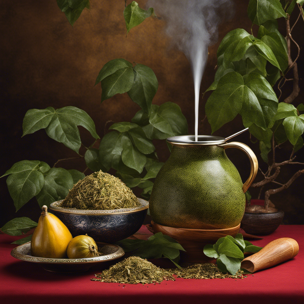 An image showcasing the art of potentiating Yerba Mate