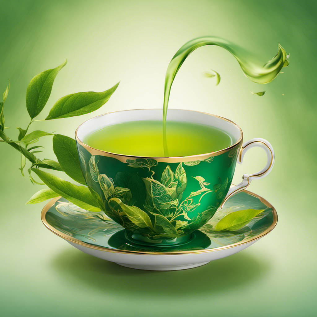 An image capturing the essence of unlocking the delicate balance of green tea's bitterness