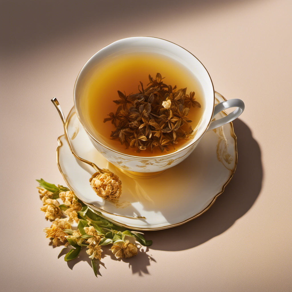 An image capturing the essence of Honey Oolong Tea