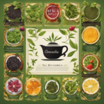 An image showcasing a variety of vibrant tea leaves, including green, black, oolong, and herbal options, along with fresh fruits and herbs, inviting readers to explore the endless possibilities of kombucha flavors