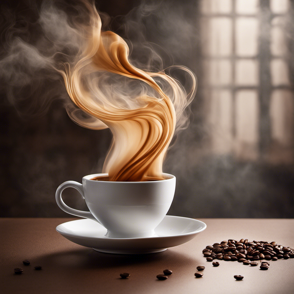 An image that showcases a steaming cup of Pero, a rich German coffee substitute