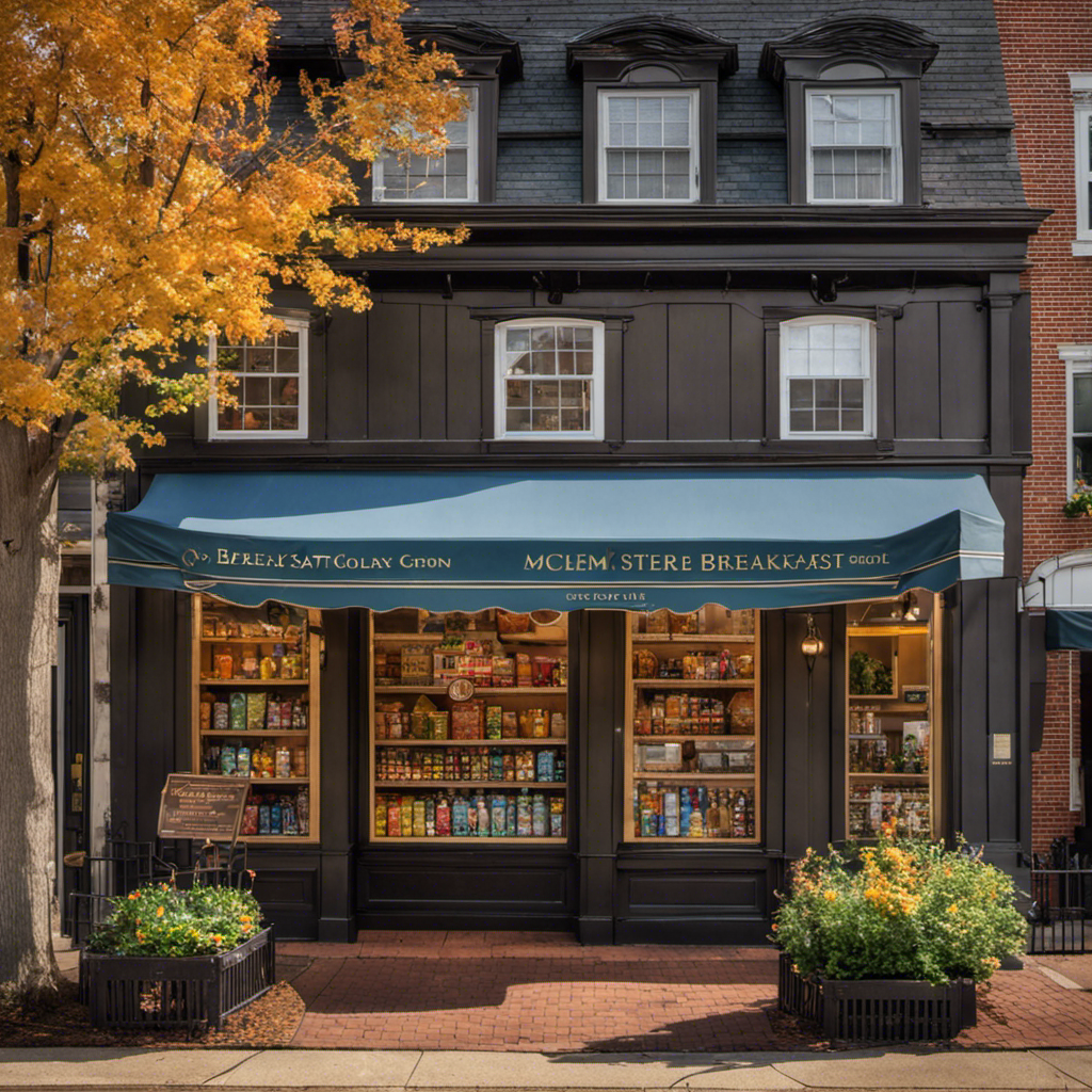 An image that showcases the charm of Salem, NJ, with a quaint local store in focus