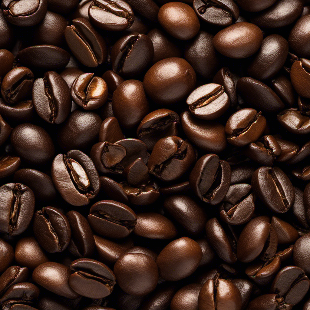 An image showcasing a cup of dark roast coffee with a bitter taste, emitting a charred aroma