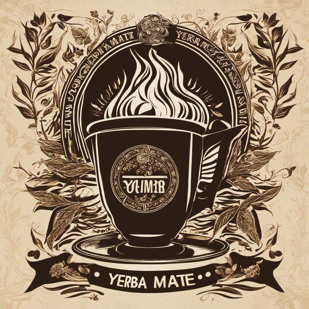 An image showcasing the pronunciation of Yerba Mate, capturing a person's mouth forming the "yer-bah mah-tey" sounds with a steaming cup of the herbal drink held in the foreground
