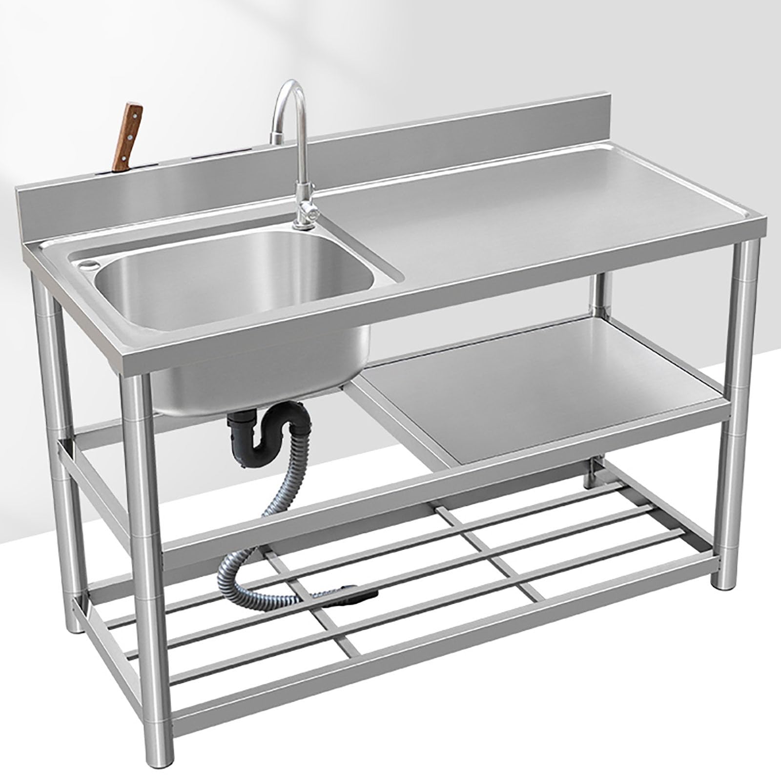 NYCDA Utility Free-Standing Commercial Sink