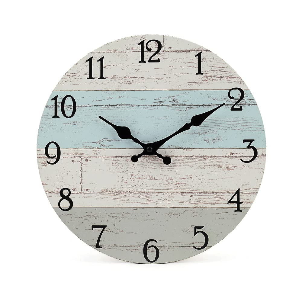 jomparis Wooden Decorative Round Wall Clock