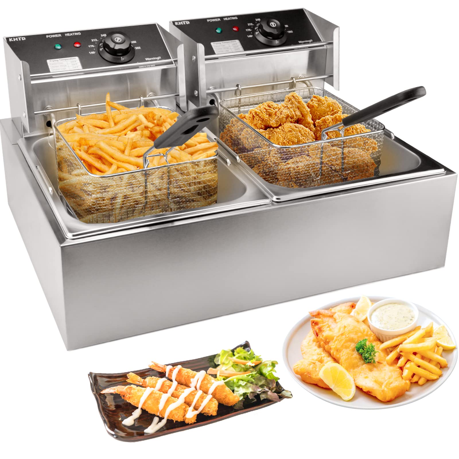 Commercial Deep Fryer with Basket