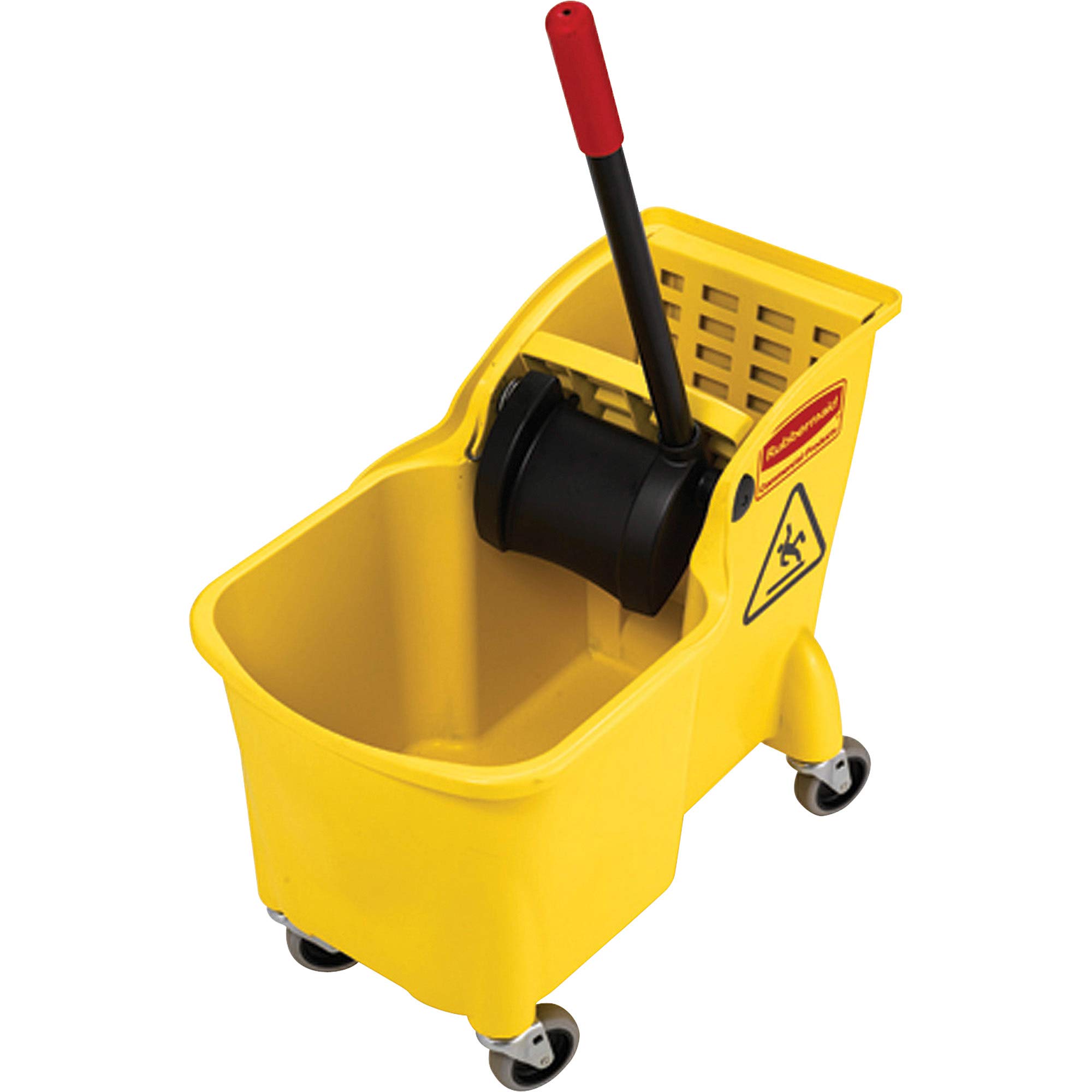 Rubbermaid Commercial Products Mop Bucket with Wringer on Wheels