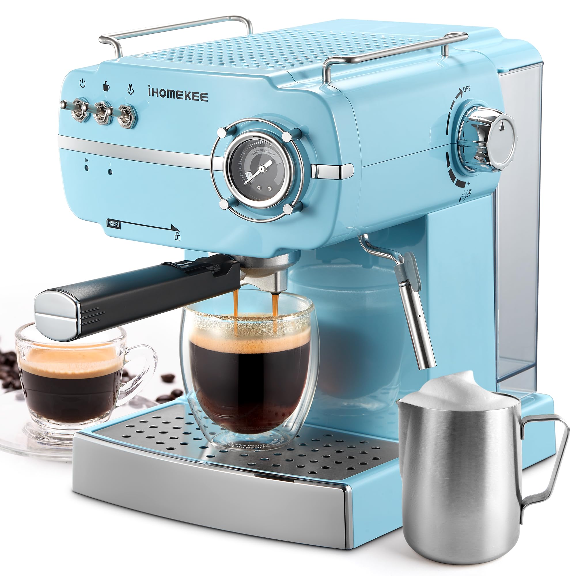 Ihomekee Espresso Machine