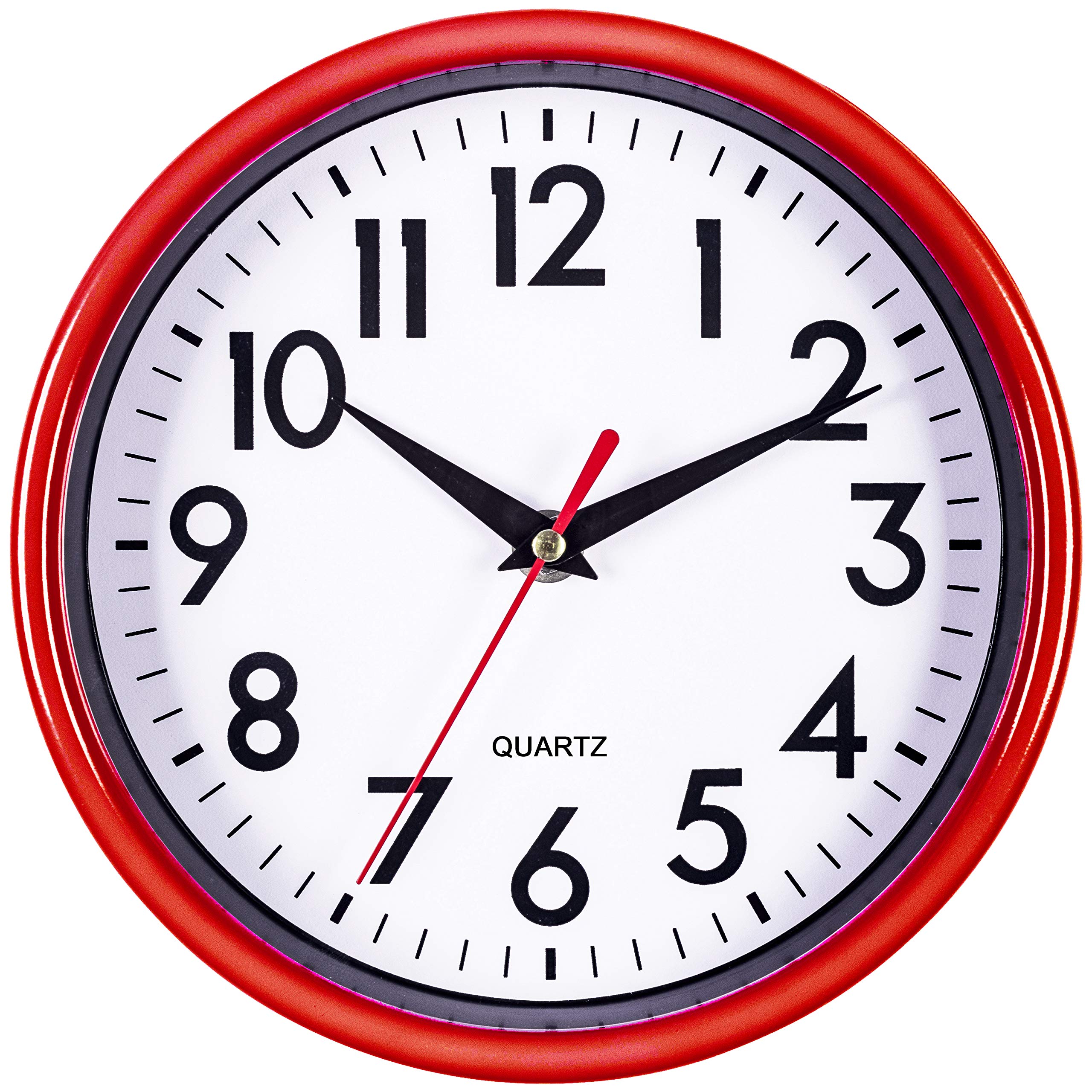 Bernhard Products Red Wall Clock