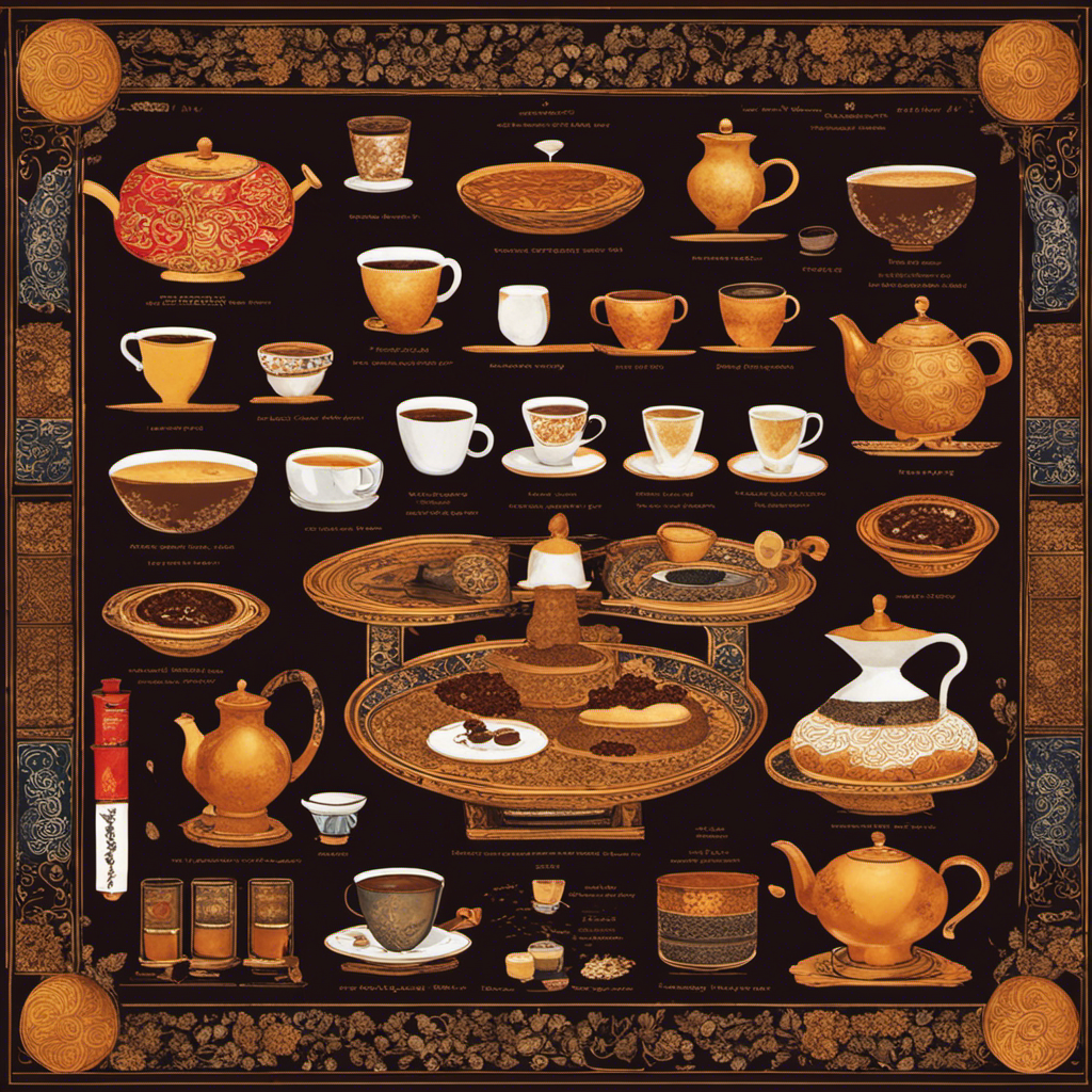 An image showcasing a rich tapestry of coffee rituals worldwide