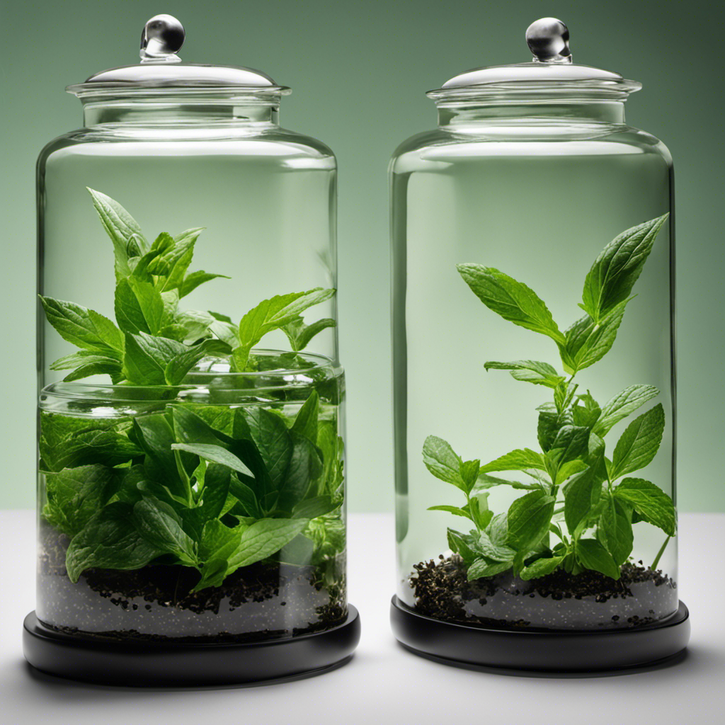 An image featuring two glass jars side by side