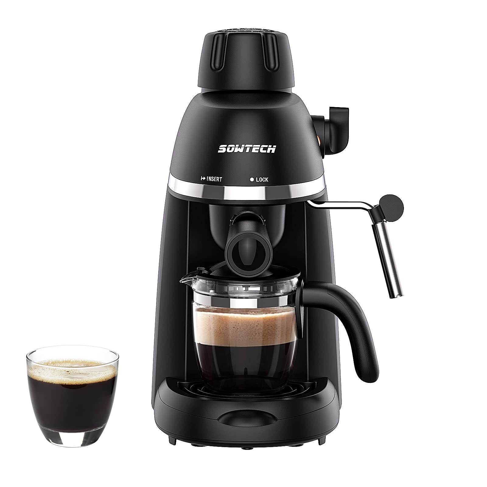 SOWTECH Espresso Coffee Machine Cappuccino Latte Maker