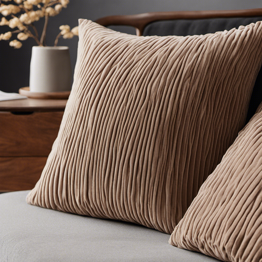 An image showcasing the MIULEE Corduroy Pillow Covers, capturing their luxurious softness and exquisite texture