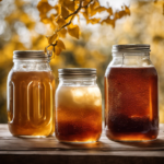 An image depicting the step-by-step process of brewing Kombucha Tea