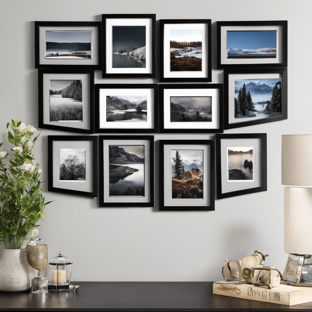An image showcasing the Upsimples 11x14 Picture Frame Set