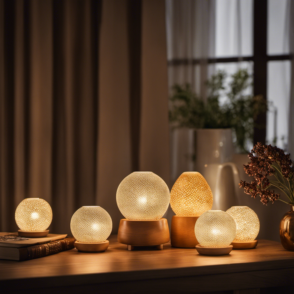 An image capturing the warm, soothing ambiance of the SerBion Wax Warmer Bulbs