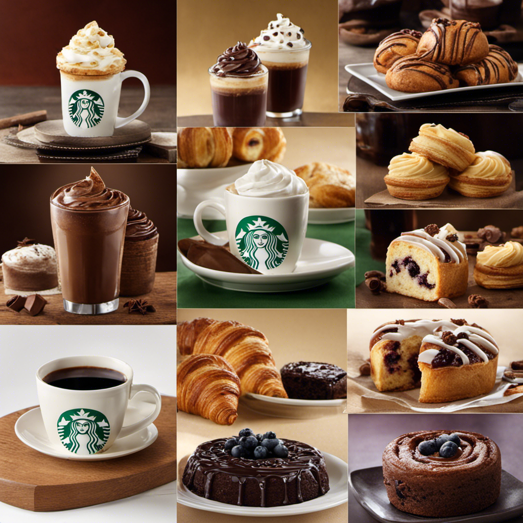 An enticing image showcasing the 10 must-try Starbucks bakery items for coffee aficionados